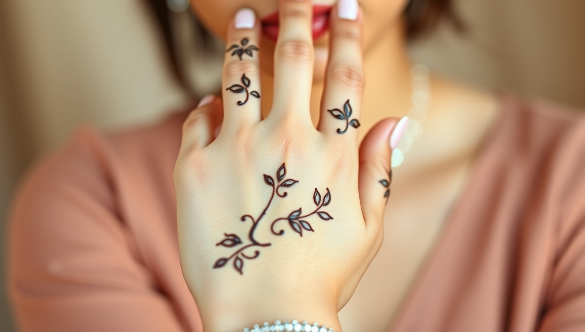 Simple Mehndi 2